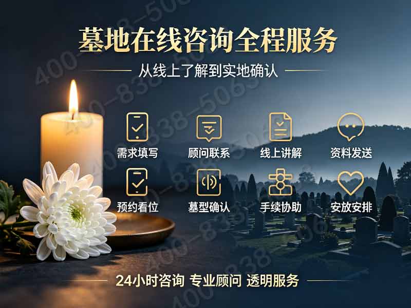 通惠陵园浅郊安静腹地，绿植茂密打造天然清净空间：宁静之地，安息之选